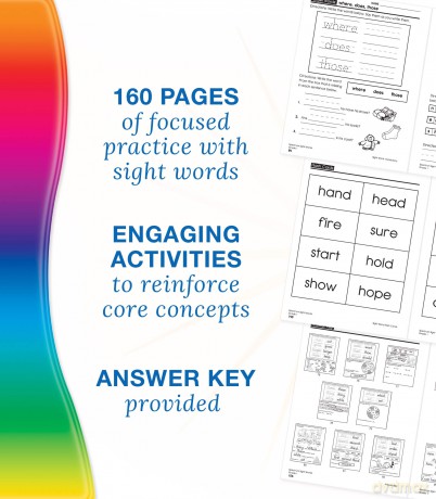 Spectrum Sight Words, Grade 1 - Spectrum [KSIĄŻKA]