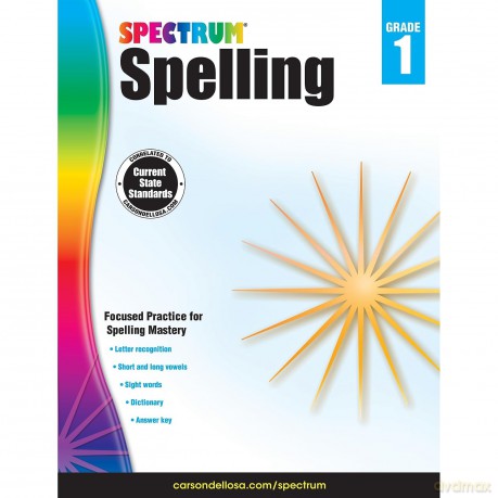 Spectrum Spelling, Grade 1: Volume 28 - Spectrum [KSIĄŻKA]