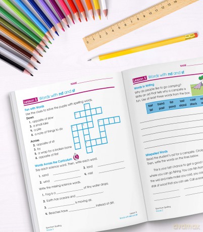 Spectrum Spelling, Grade 2 - Spectrum [KSIĄŻKA]