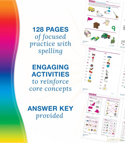 Spectrum Spelling, Kindergarten - Spectrum [KSIĄŻKA]