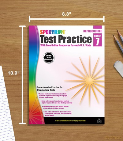 Spectrum Test Practice, Grade 7: Reproducible - Spectrum [KSIĄŻKA]