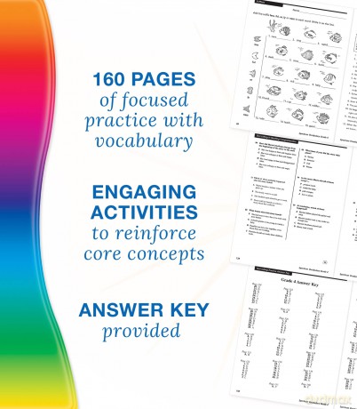 Spectrum Vocabulary, Grade 4 - Spectrum [KSIĄŻKA]