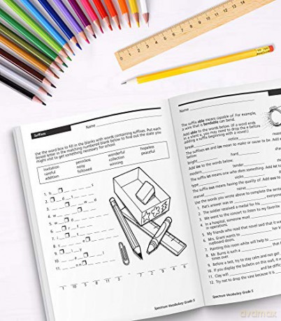 Spectrum Vocabulary, Grade 5 - Spectrum [KSIĄŻKA]
