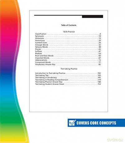 Spectrum Vocabulary, Grade 5 - Spectrum [KSIĄŻKA]