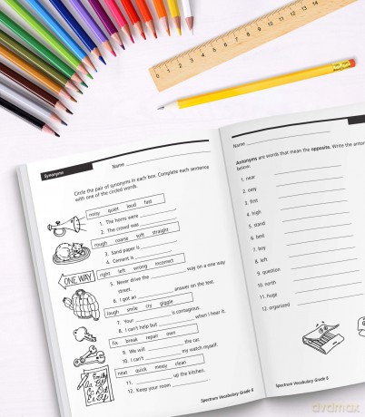 Spectrum Vocabulary, Grade 6 - Spectrum [KSIĄŻKA]