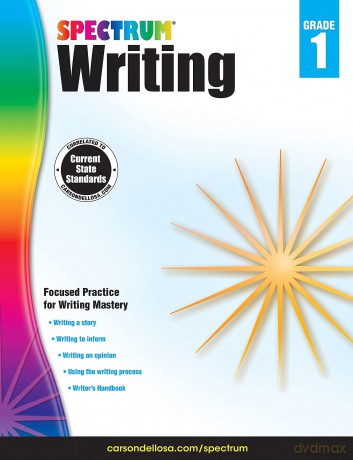 Spectrum Writing, Grade 1: Volume 35 - Spectrum [KSIĄŻKA]