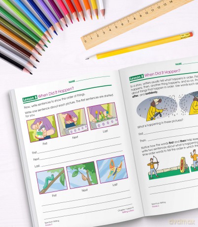 Spectrum Writing, Grade 2 - Spectrum [KSIĄŻKA]