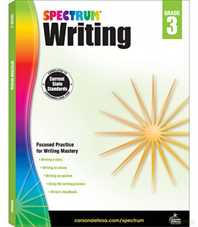 Spectrum Writing, Grade 3 - Spectrum [KSIĄŻKA]