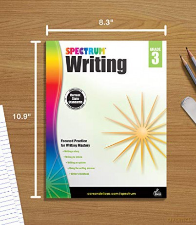 Spectrum Writing, Grade 3 - Spectrum [KSIĄŻKA]