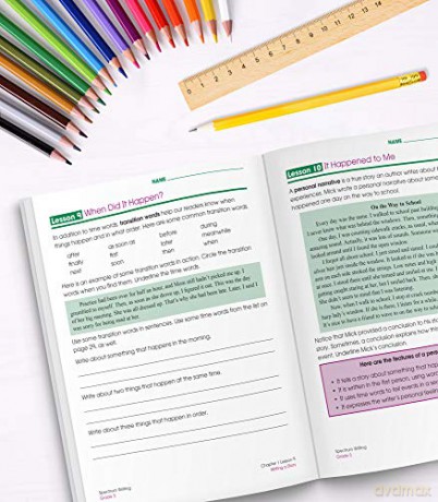 Spectrum Writing, Grade 3 - Spectrum [KSIĄŻKA]