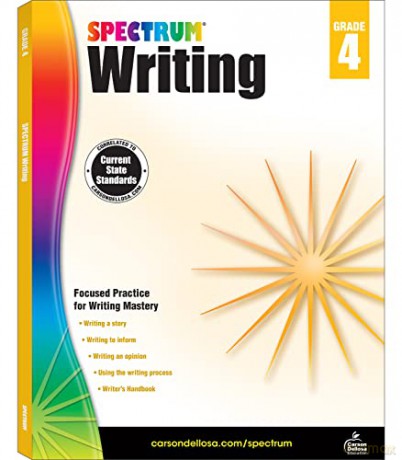 Spectrum Writing, Grade 4 - Spectrum [KSIĄŻKA]