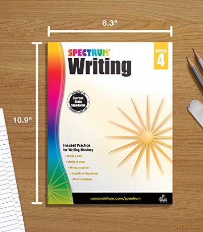 Spectrum Writing, Grade 4 - Spectrum [KSIĄŻKA]