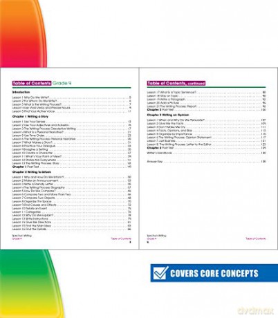 Spectrum Writing, Grade 4 - Spectrum [KSIĄŻKA]