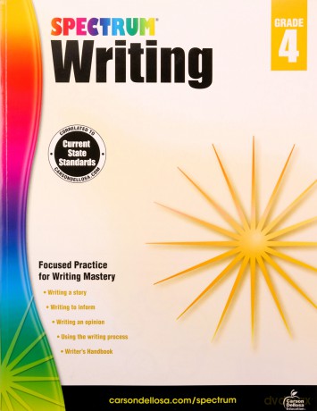 Spectrum Writing, Grade 4 - Spectrum [KSIĄŻKA]