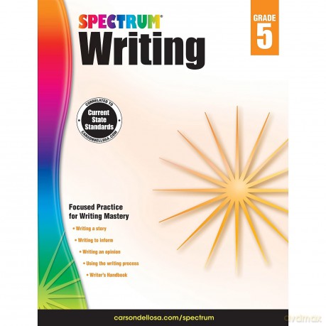 Spectrum Writing, Grade 5: Volume 39 - Spectrum [KSIĄŻKA]