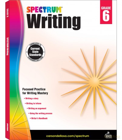 Spectrum Writing, Grade 6 - Spectrum [KSIĄŻKA]