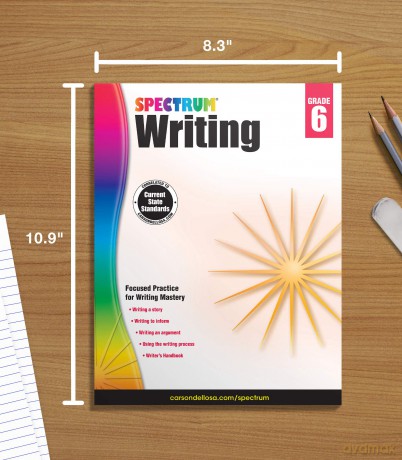 Spectrum Writing, Grade 6 - Spectrum [KSIĄŻKA]
