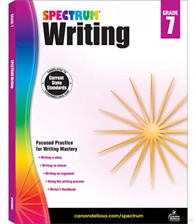 Spectrum Writing, Grade 7 - Spectrum [KSIĄŻKA]