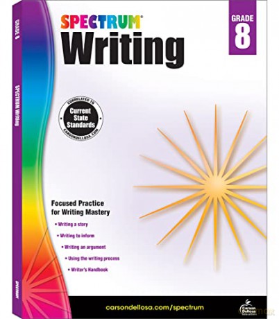 Spectrum Writing, Grade 8 - Spectrum [KSIĄŻKA]