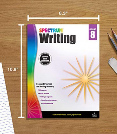 Spectrum Writing, Grade 8 - Spectrum [KSIĄŻKA]