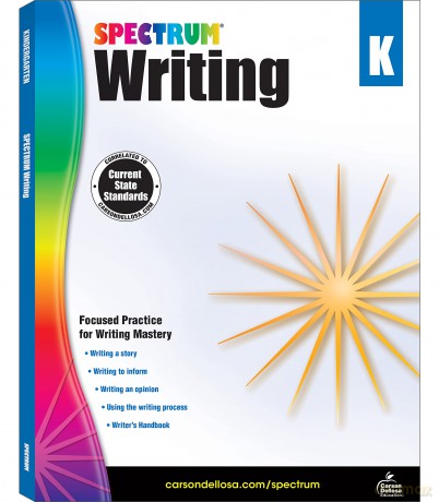 Spectrum Writing, Grade K - Spectrum [KSIĄŻKA]