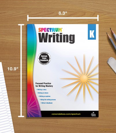 Spectrum Writing, Grade K - Spectrum [KSIĄŻKA]