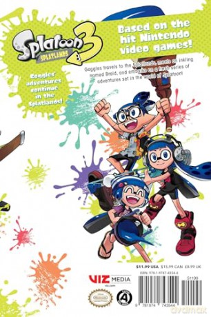 Splatoon 3: Splatlands, Vol. 1: Volume 1 - Sankichi Hinodeya [KOMIKS]