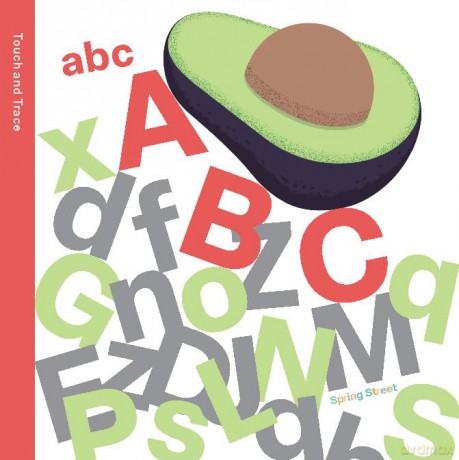 Spring Street Touch and Trace: ABC - Boxer Books [KSIĄŻKA]
