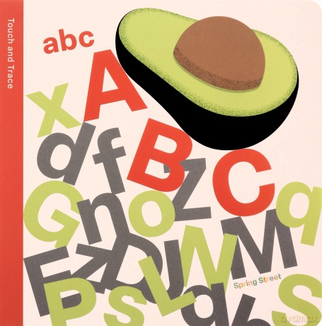Spring Street Touch and Trace: ABC - Boxer Books [KSIĄŻKA]