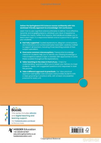Springboard: KS3 Science Teacher Handbook 1 - Adam Boxer Adam Robb [KSIĄŻKA]