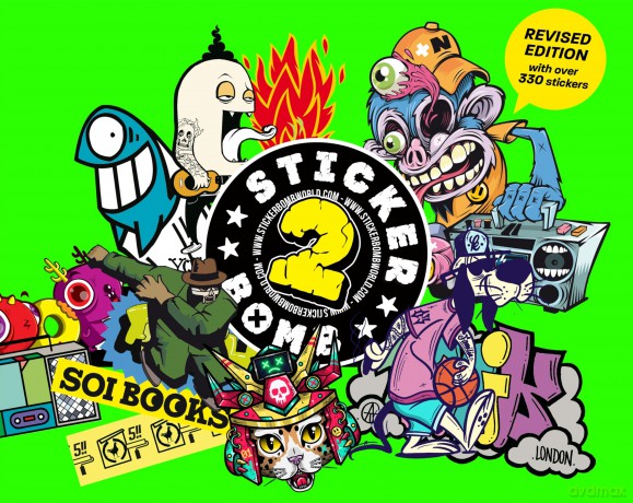 Stickerbomb 2: Fully Revised and Updated New Edition - Srk [KSIĄŻKA]