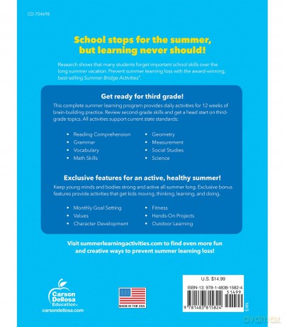 Summer Bridge Activities, Grades 2 - 3: Volume 4 - Summer Bridge Activi [KSIĄŻKA]