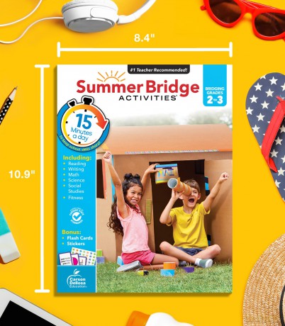 Summer Bridge Activities, Grades 2 - 3: Volume 4 - Summer Bridge Activi [KSIĄŻKA]