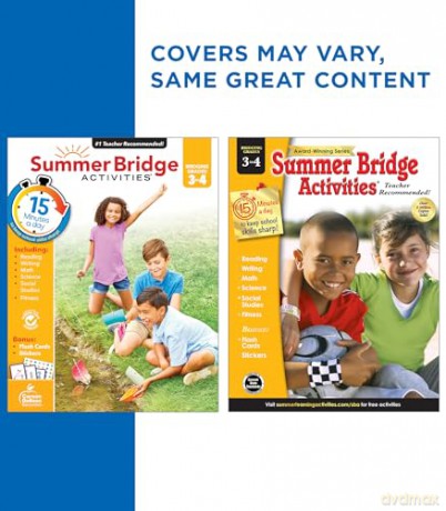Summer Bridge Activities, Grades 3 - 4: Volume 5 - Summer Bridge Activi [KSIĄŻKA]