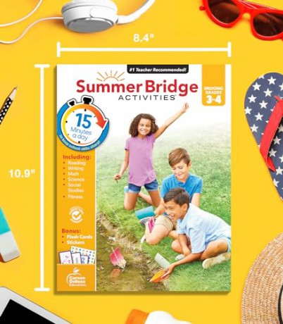 Summer Bridge Activities, Grades 3 - 4: Volume 5 - Summer Bridge Activi [KSIĄŻKA]