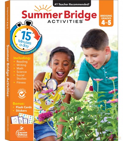 Summer Bridge Activities, Grades 4 - 5: Volume 6 - Summer Bridge Activi [KSIĄŻKA]