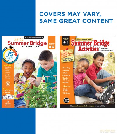 Summer Bridge Activities, Grades 4 - 5: Volume 6 - Summer Bridge Activi [KSIĄŻKA]