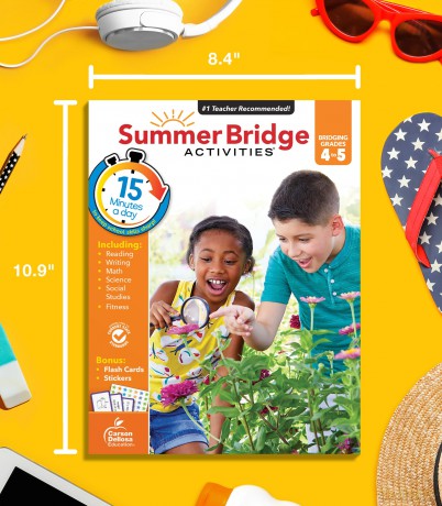 Summer Bridge Activities, Grades 4 - 5: Volume 6 - Summer Bridge Activi [KSIĄŻKA]