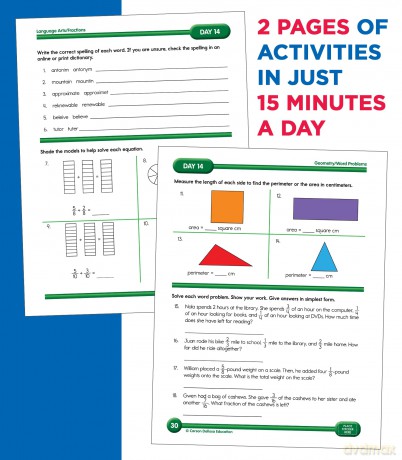 Summer Bridge Activities, Grades 4 - 5: Volume 6 - Summer Bridge Activi [KSIĄŻKA]