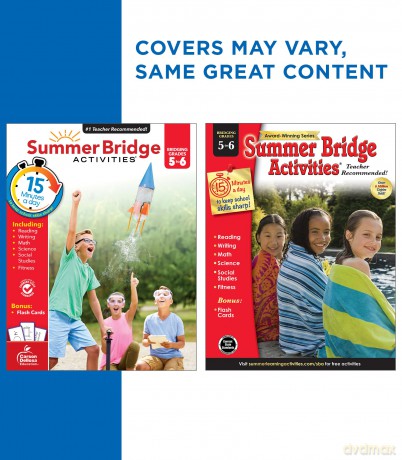 Summer Bridge Activities, Grades 5 - 6: Volume 7 - Summer Bridge Activi [KSIĄŻKA]