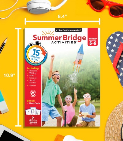 Summer Bridge Activities, Grades 5 - 6: Volume 7 - Summer Bridge Activi [KSIĄŻKA]