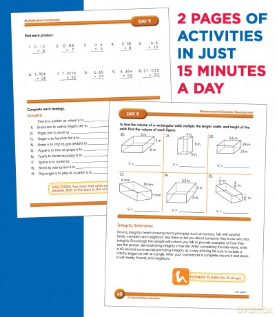 Summer Bridge Activities, Grades 5 - 6: Volume 7 - Summer Bridge Activi [KSIĄŻKA]