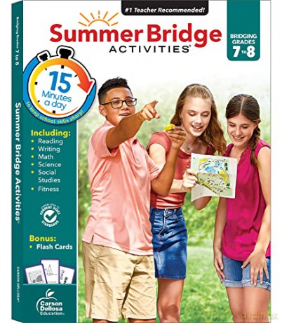 Summer Bridge Activities, Grades 7 - 8: Volume 9 - Summer Bridge Activi [KSIĄŻKA]