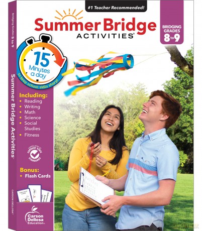 Summer Bridge Activities, Grades 8 - 9: Volume 10 - Summer Bridge Activi [KSIĄŻKA]