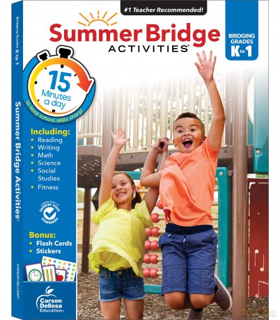 Summer Bridge Activities, Grades K - 1: Volume 2 - Summer Bridge Activi [KSIĄŻKA]