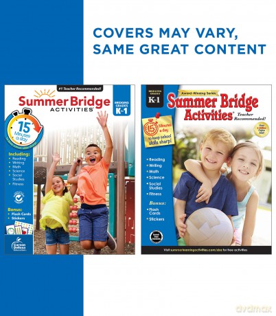 Summer Bridge Activities, Grades K - 1: Volume 2 - Summer Bridge Activi [KSIĄŻKA]