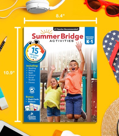 Summer Bridge Activities, Grades K - 1: Volume 2 - Summer Bridge Activi [KSIĄŻKA]