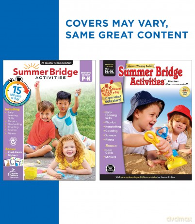 Summer Bridge Activities, Grades Pk - K: Volume 1 - Summer Bridge Activi [KSIĄŻKA]