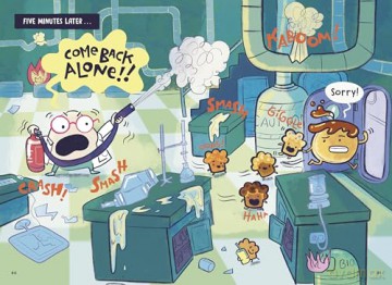Super Pancake and the Mini Muffin Mayhem: (A Graphic Novel) - Megan Wagner Lloyd [KSIĄŻKA]