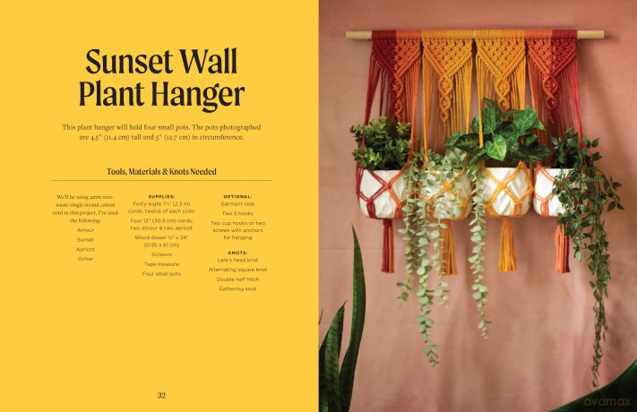 Sweet Home Macrame: A Beginner's Guide to Macrame: Learn to make jewelry, home decor, plant hangings, and more (Art Makers) - Casey Alberti [KSIĄŻKA]